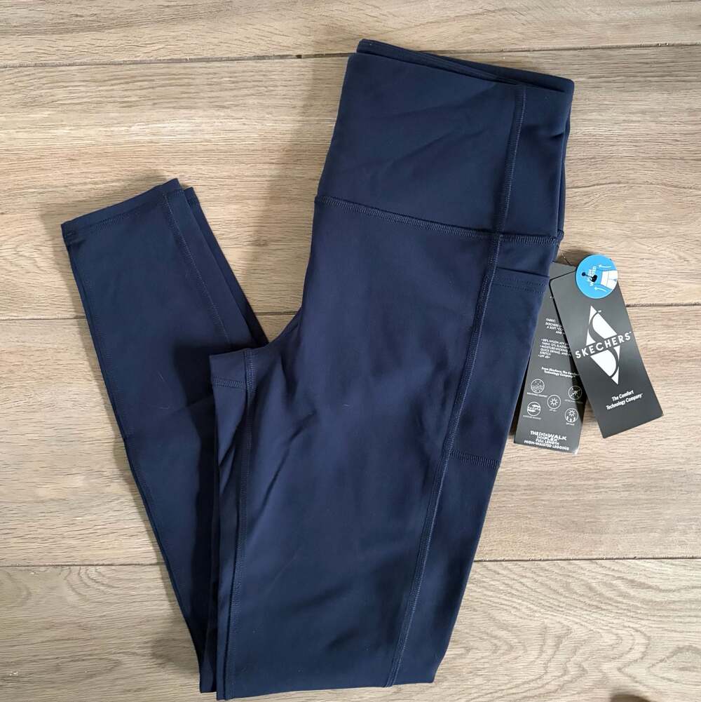 Skechers Goflex Full Length High-Waisted Legging Navy Size M
